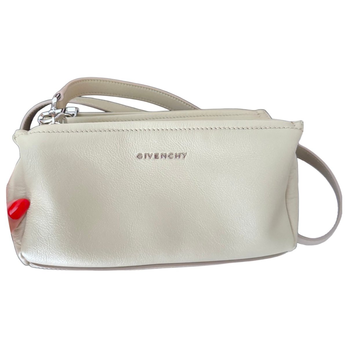 Pandora Box leather handbag