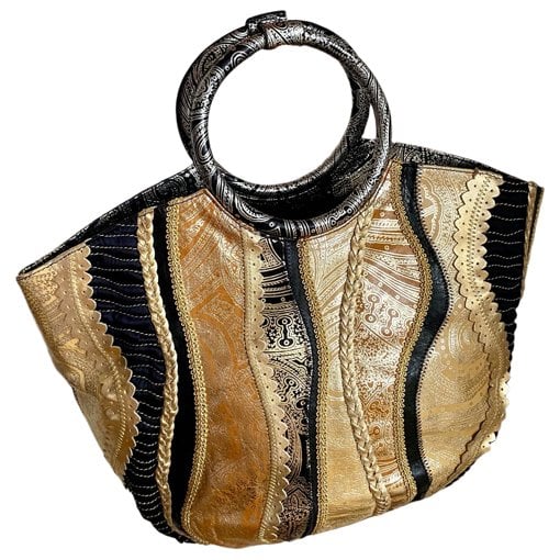 Leather handbag