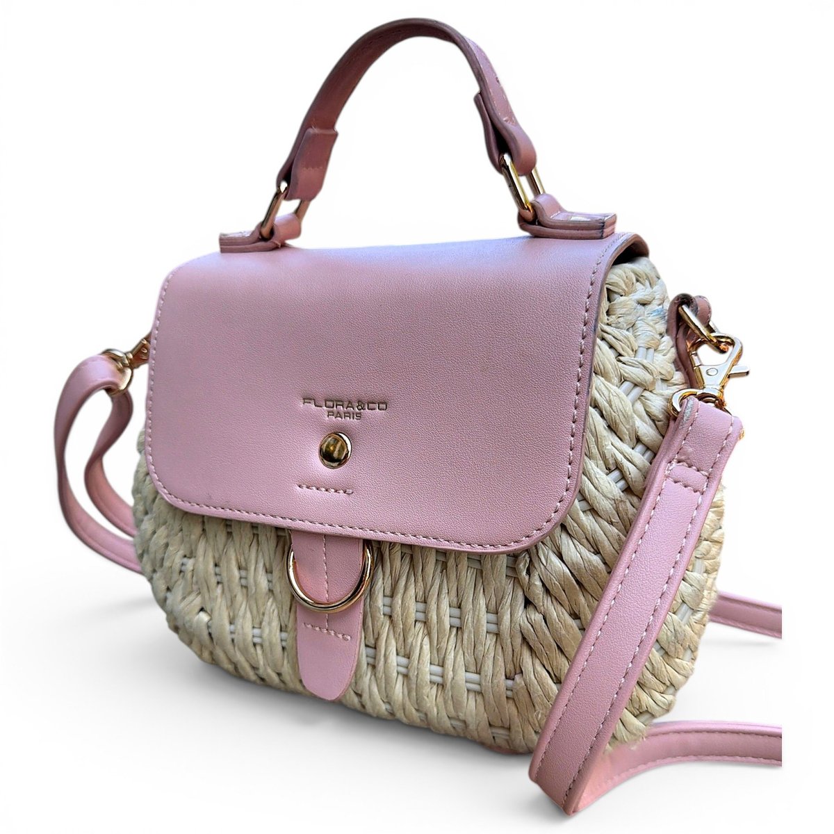 Leather crossbody bag