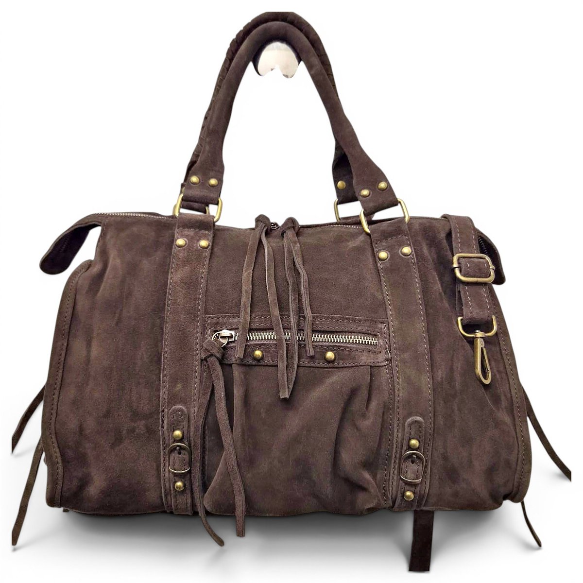 Leather handbag