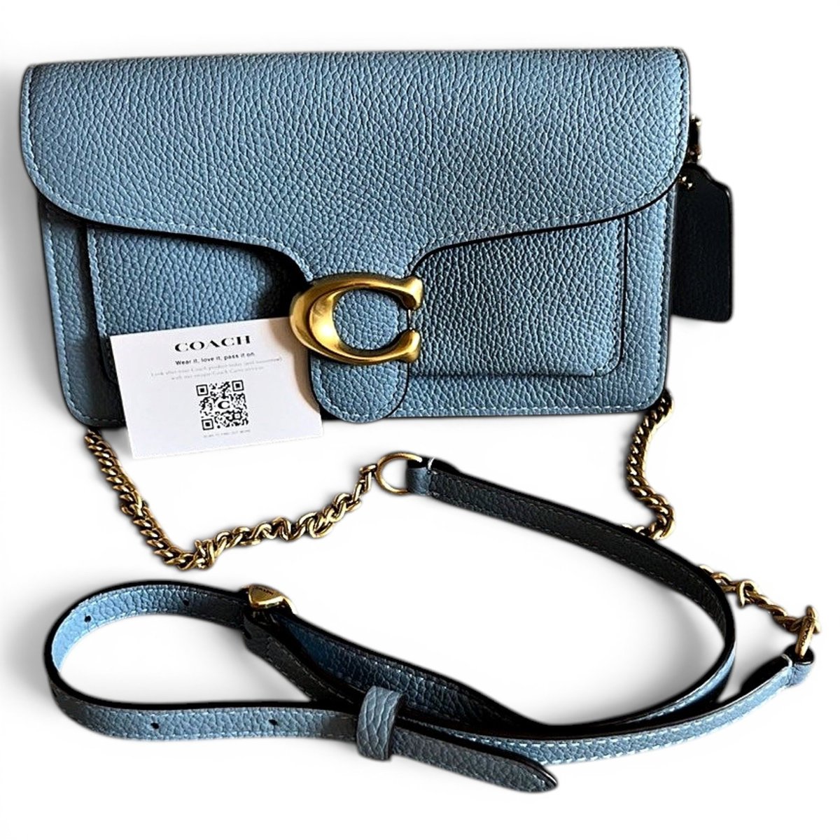 Tabby leather crossbody bag