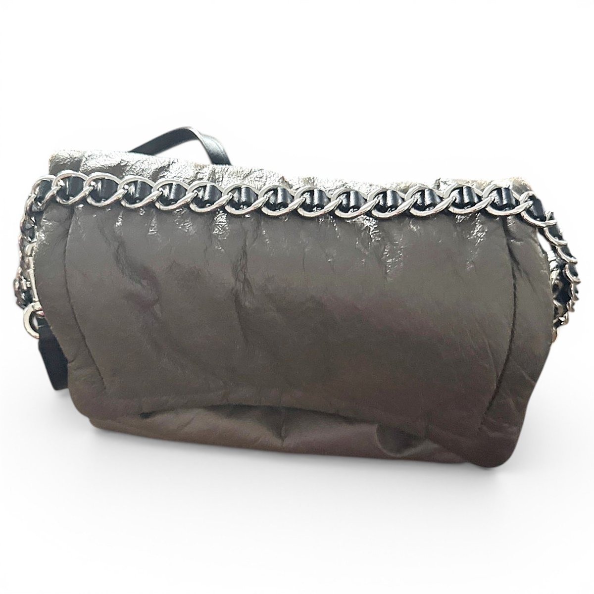 Leather crossbody bag