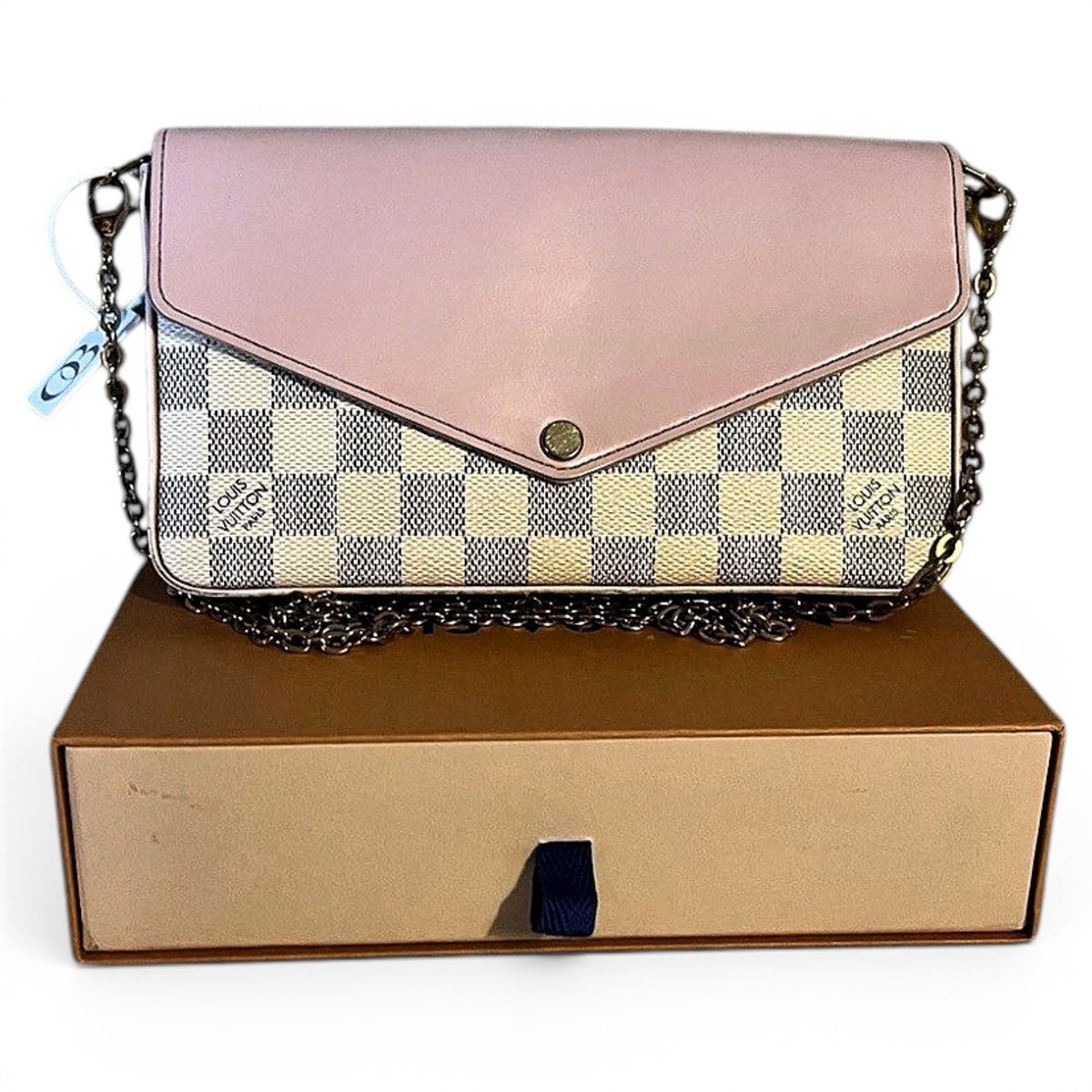 Félicie leather crossbody bag