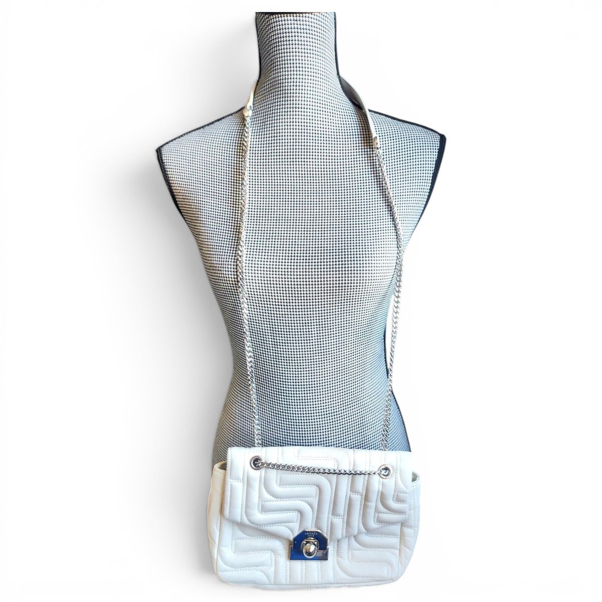 Daligramme leather crossbody bag