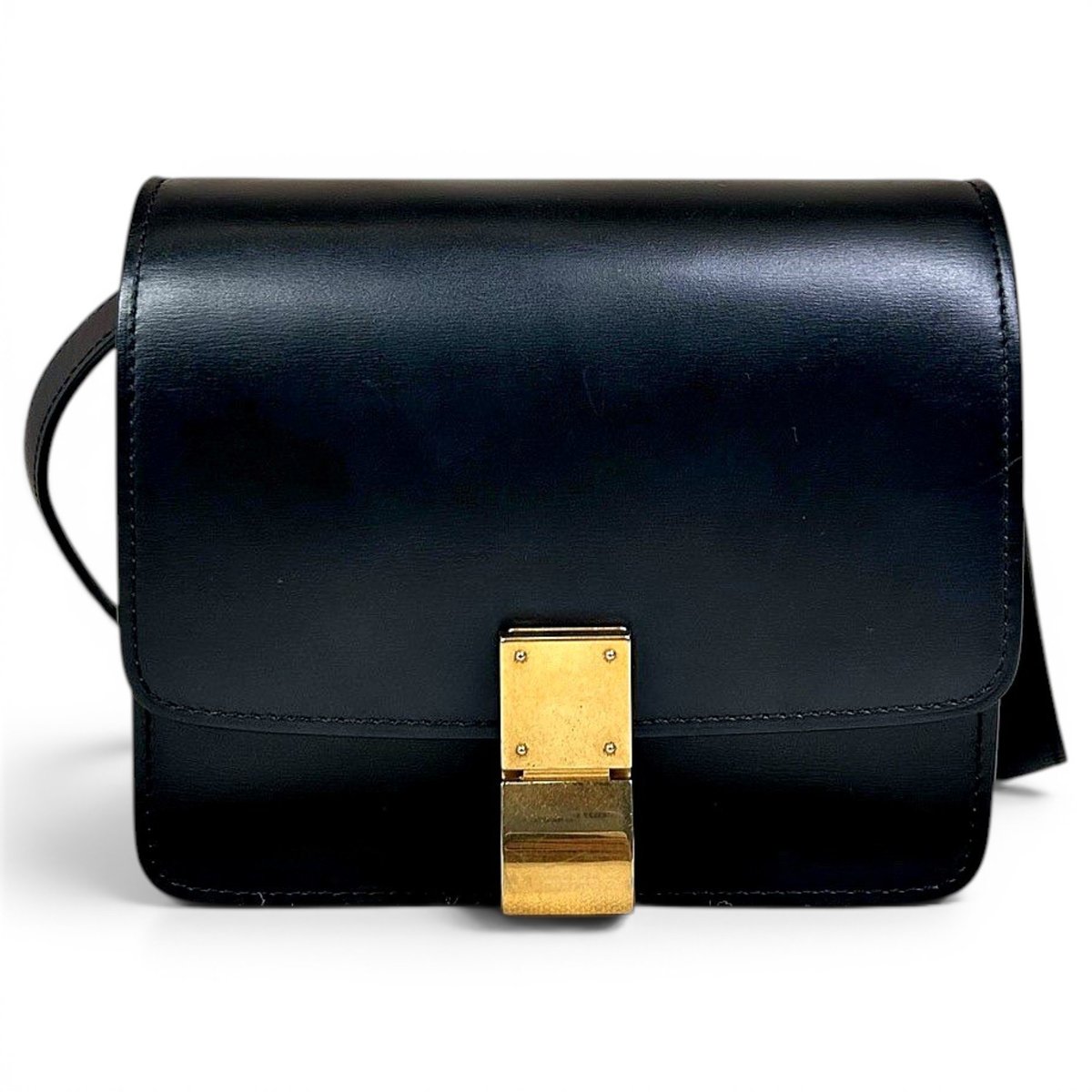 Classic leather handbag