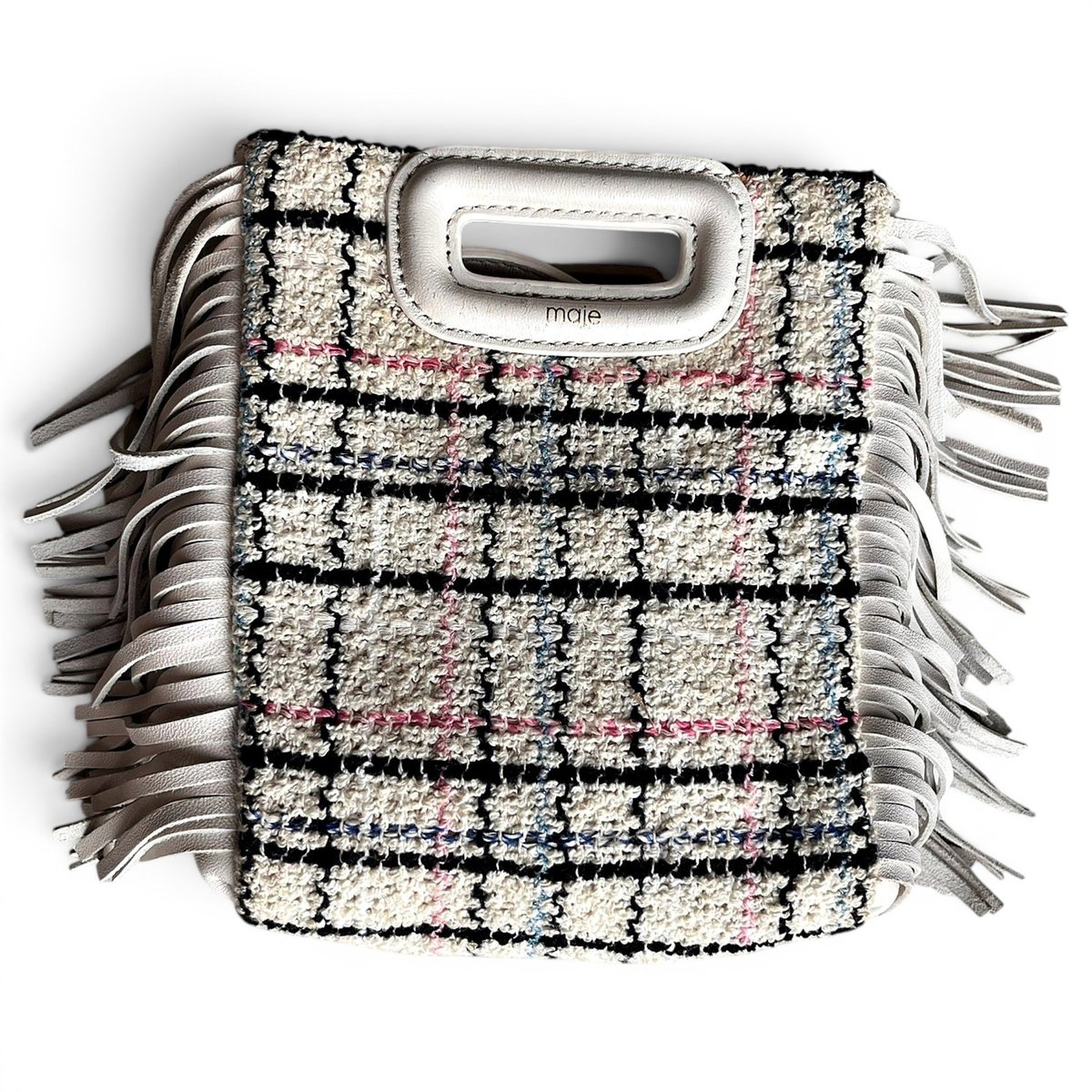 Sac M leather crossbody bag