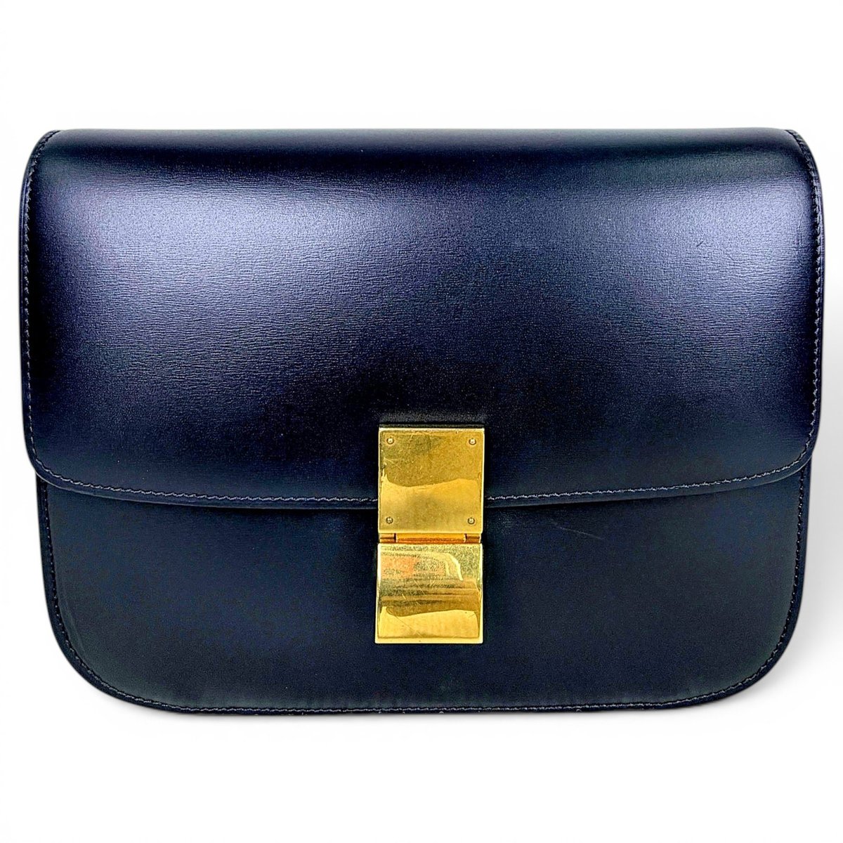 Classic leather handbag