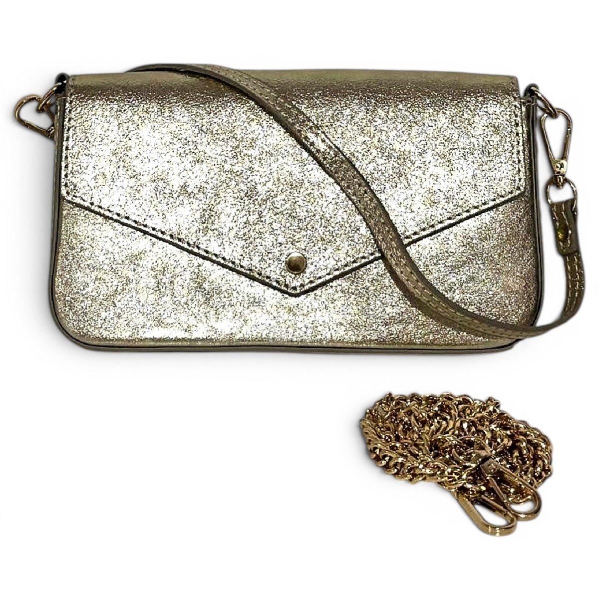 Leather crossbody bag