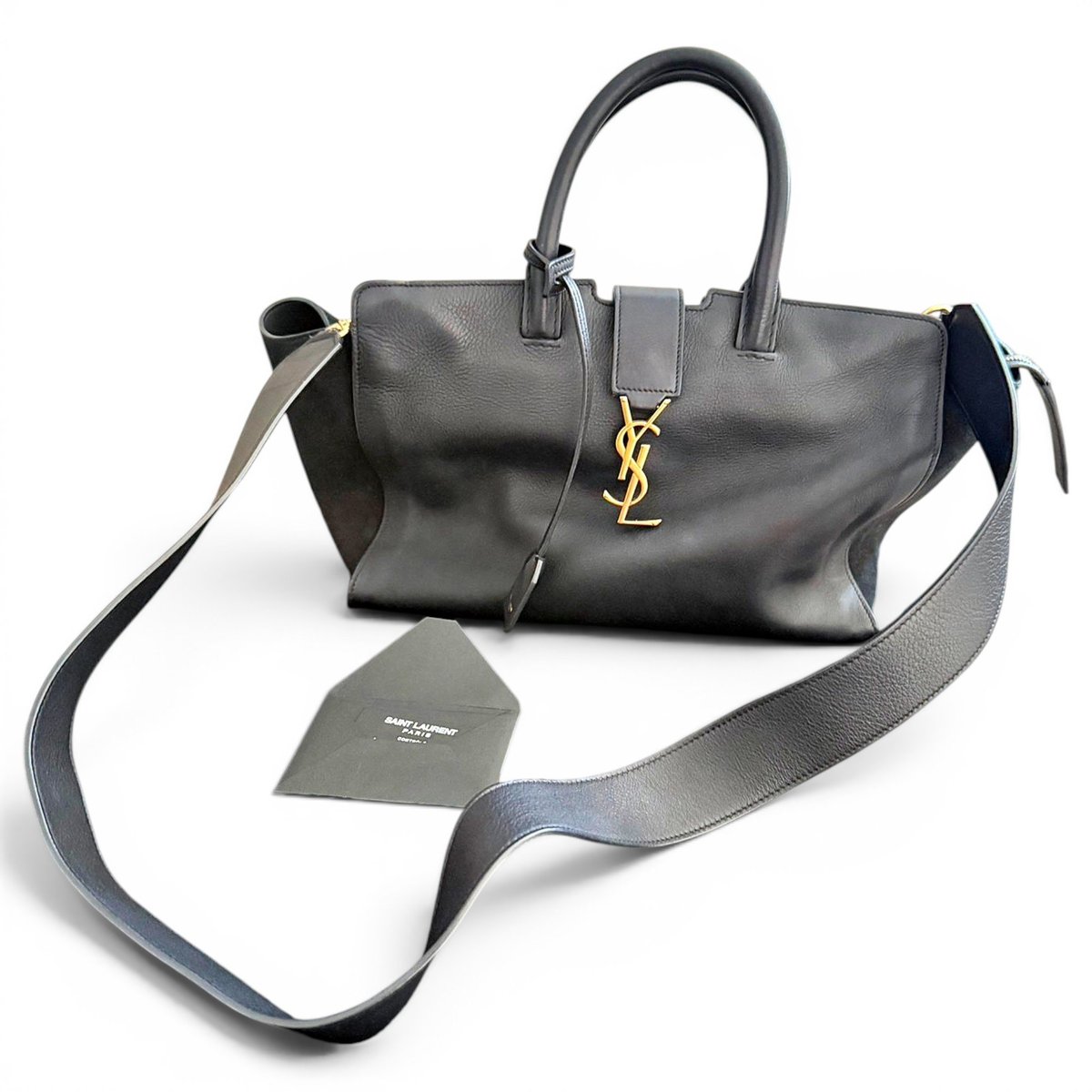 Downtown leather handbag
