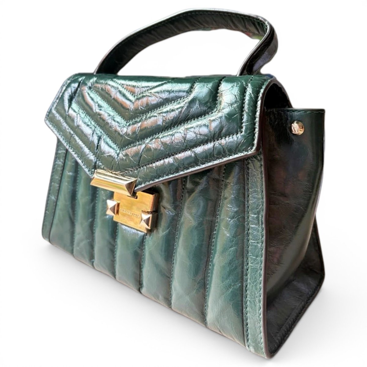 Whitney leather handbag
