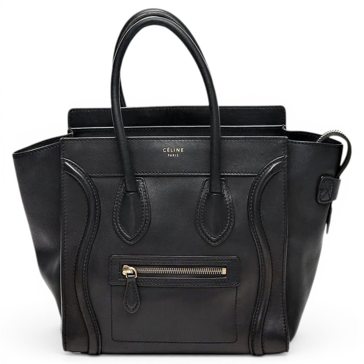 Nano Luggage leather handbag