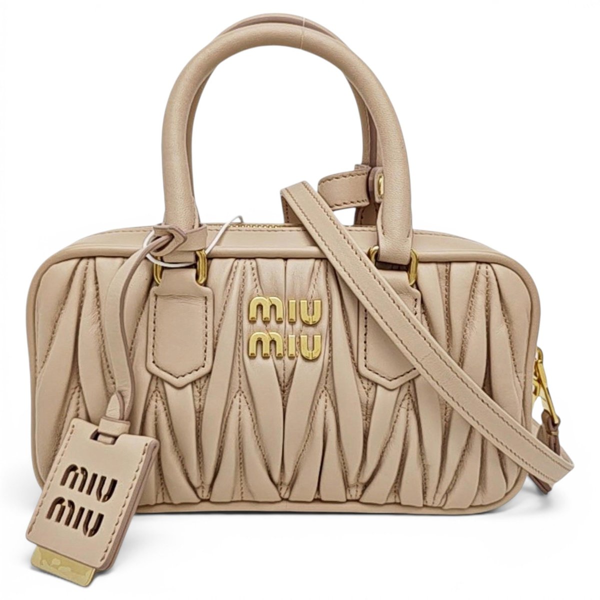 Arcadie leather handbag