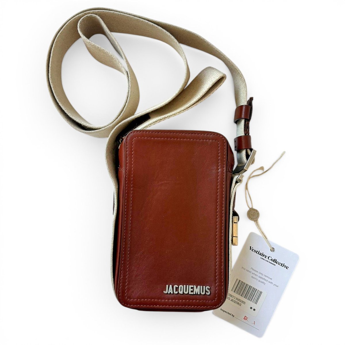 Leather travel bag