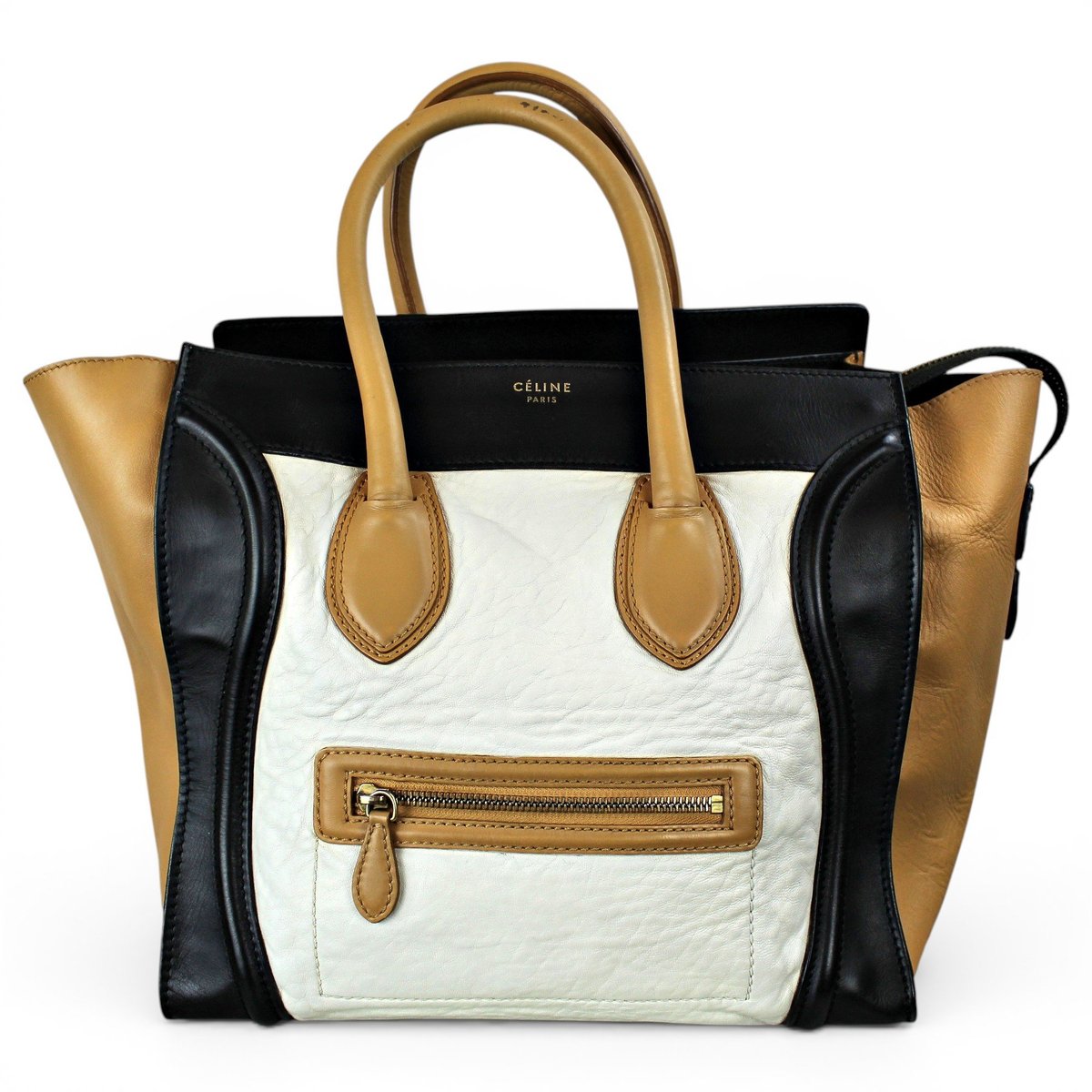Luggage leather handbag