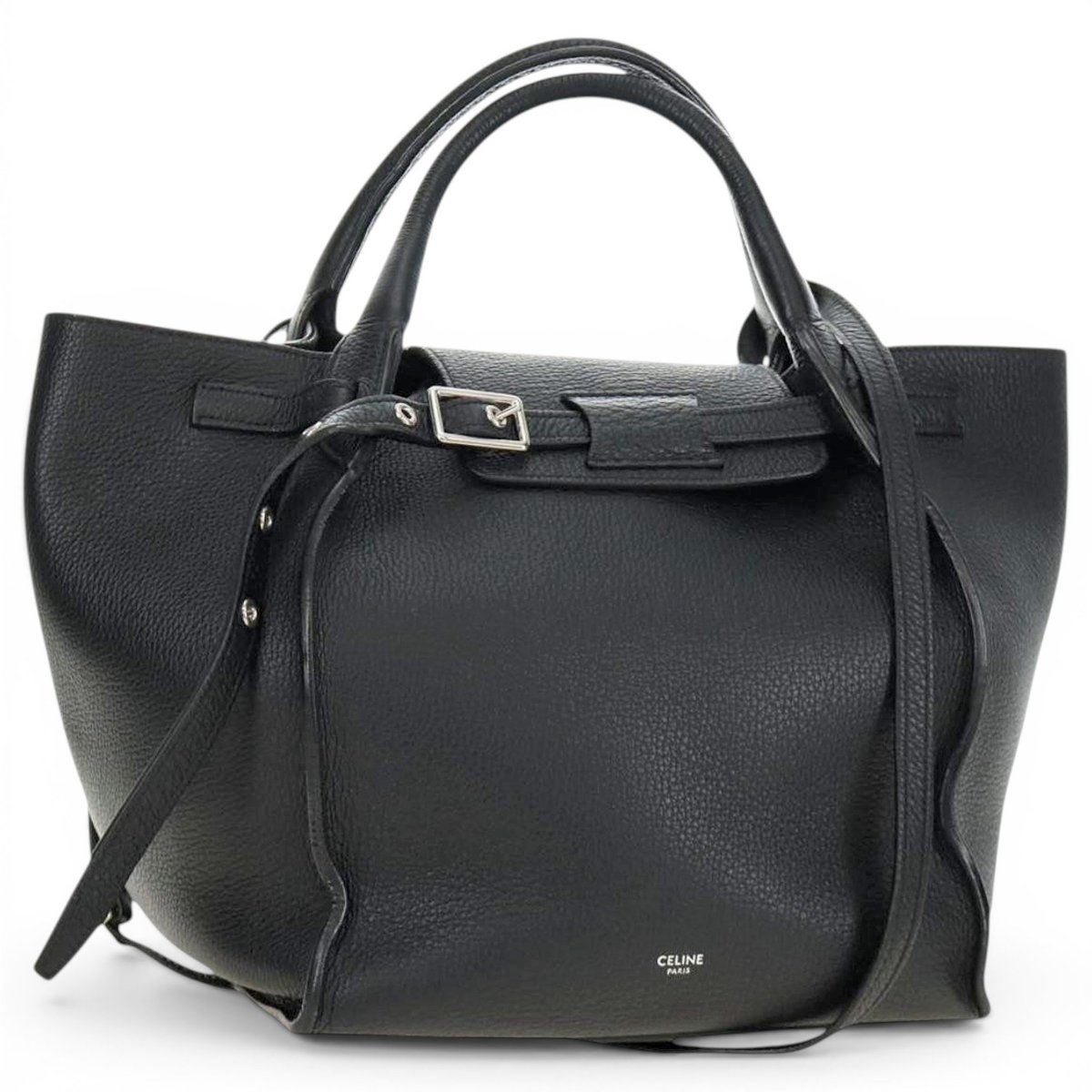 Big Bag leather handbag