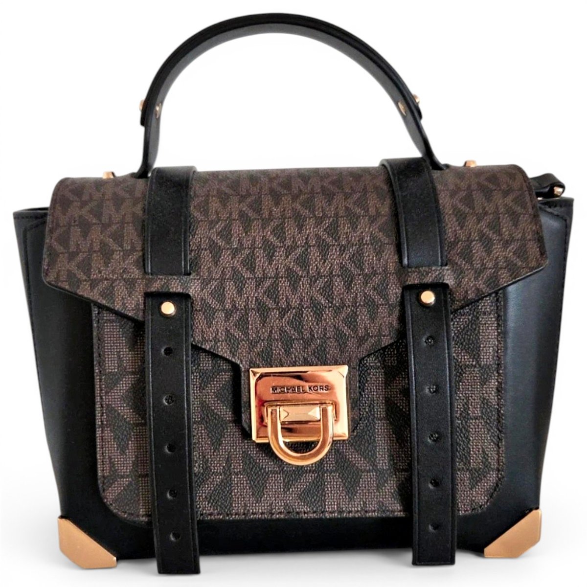 Manhattan leather satchel