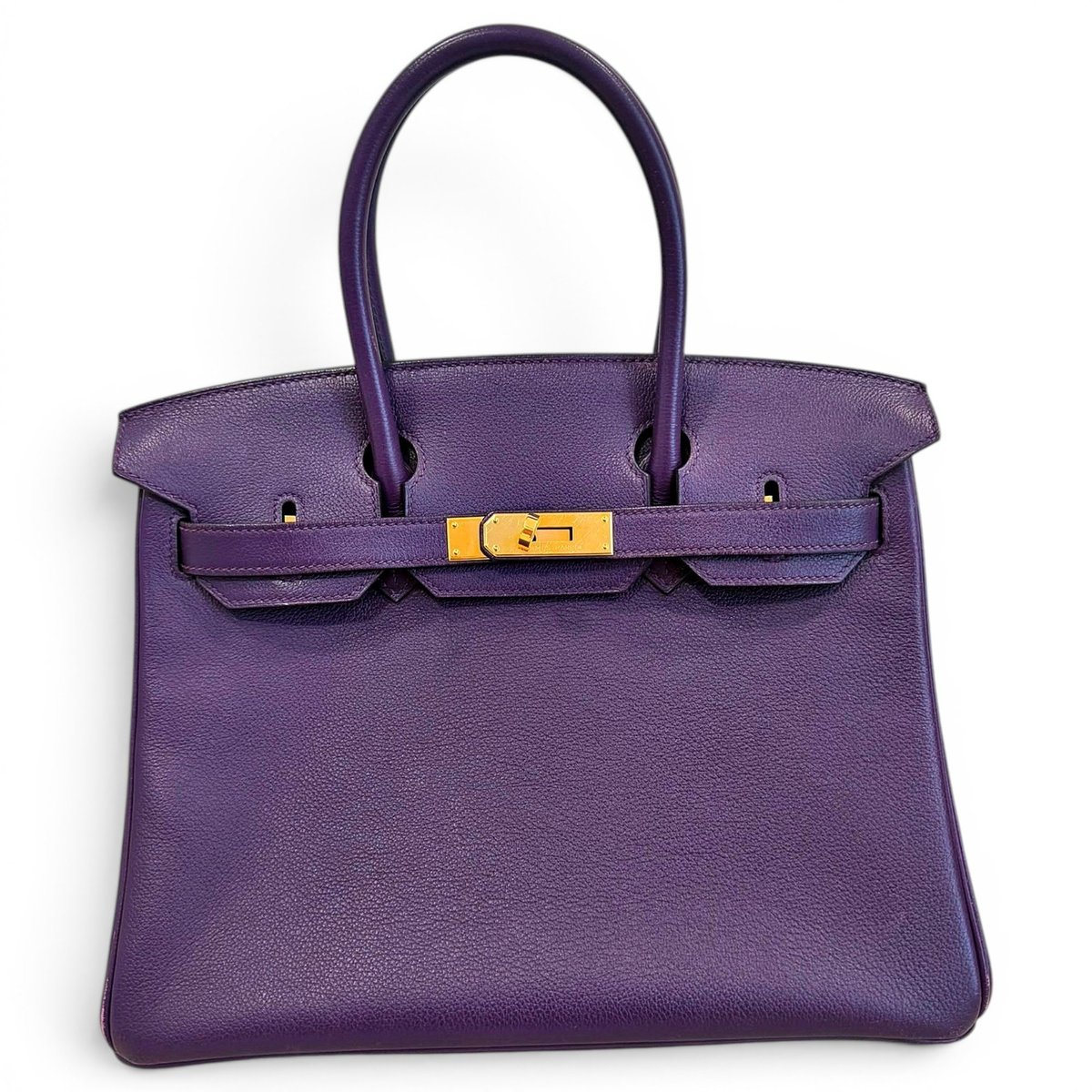 Birkin 30 leather handbag