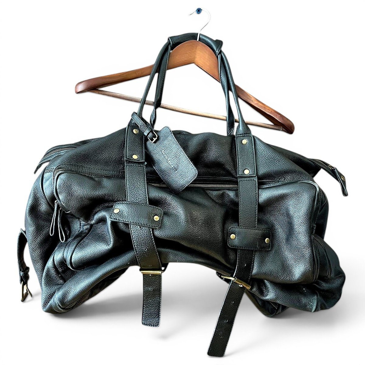 Leather 48h bag