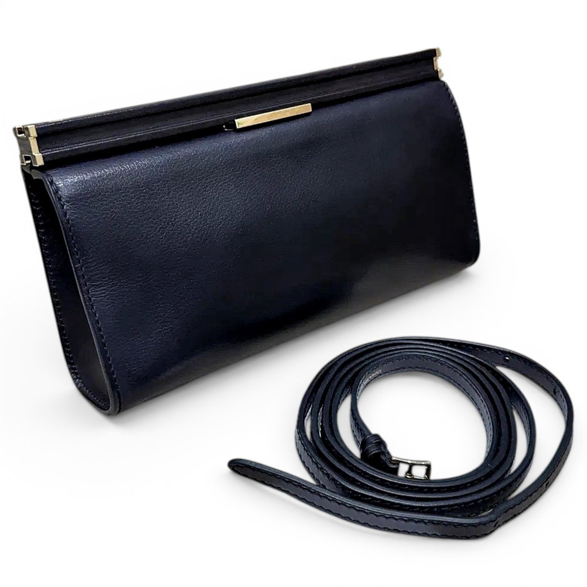 Clic-h 21 leather crossbody bag