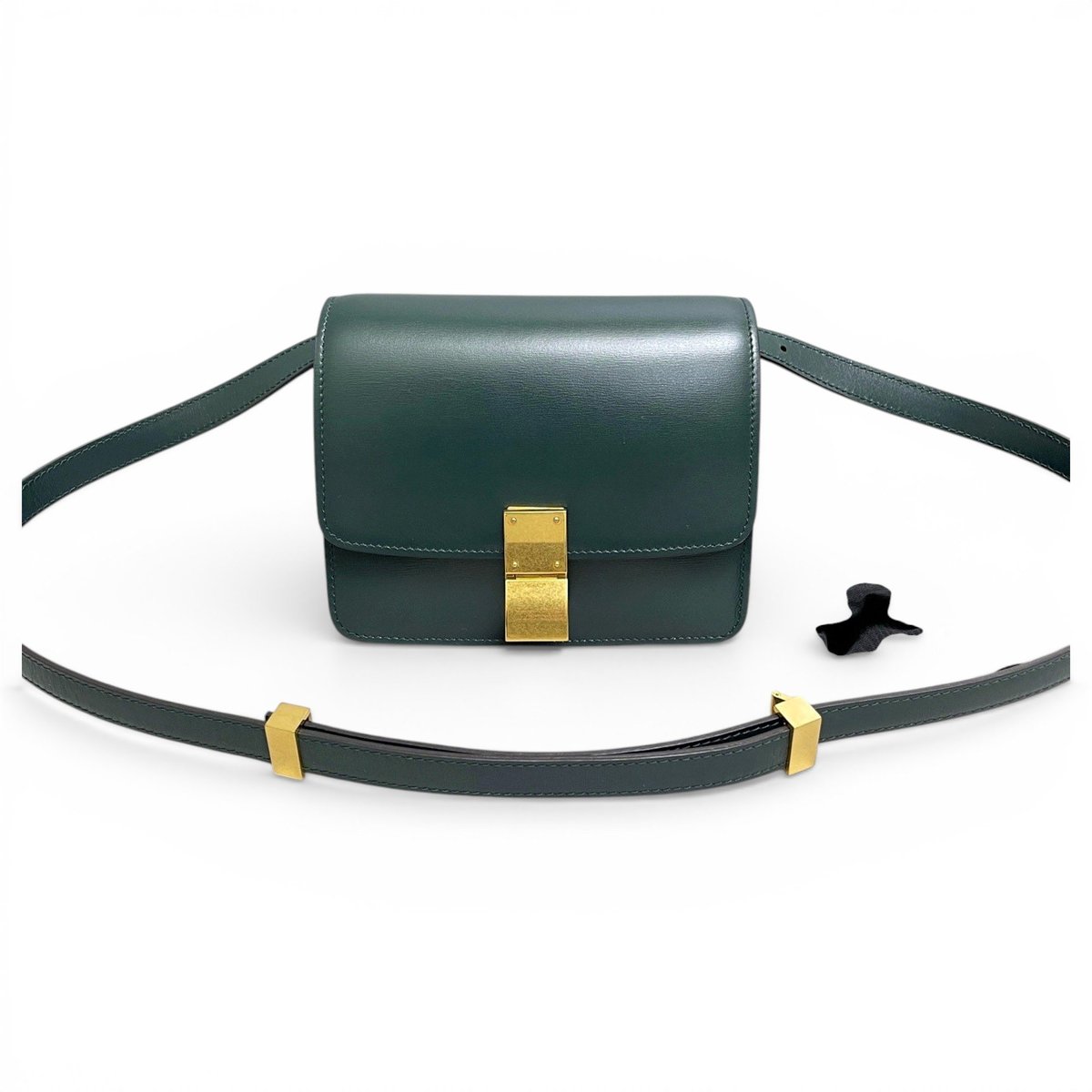 Classic leather crossbody bag