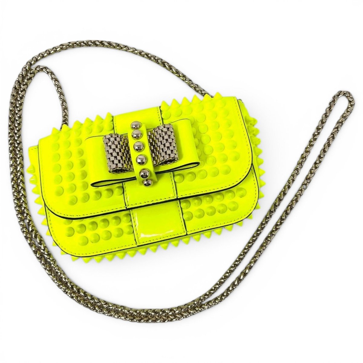 Sweet Charity patent leather crossbody bag