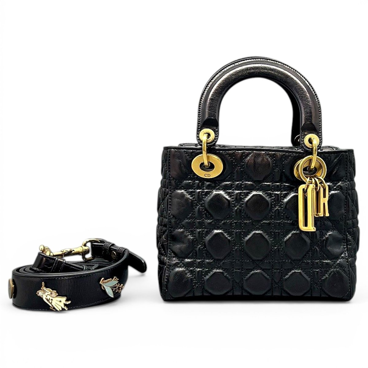 Lady Dior leather handbag