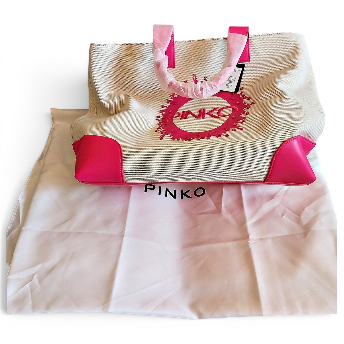 Leather tote