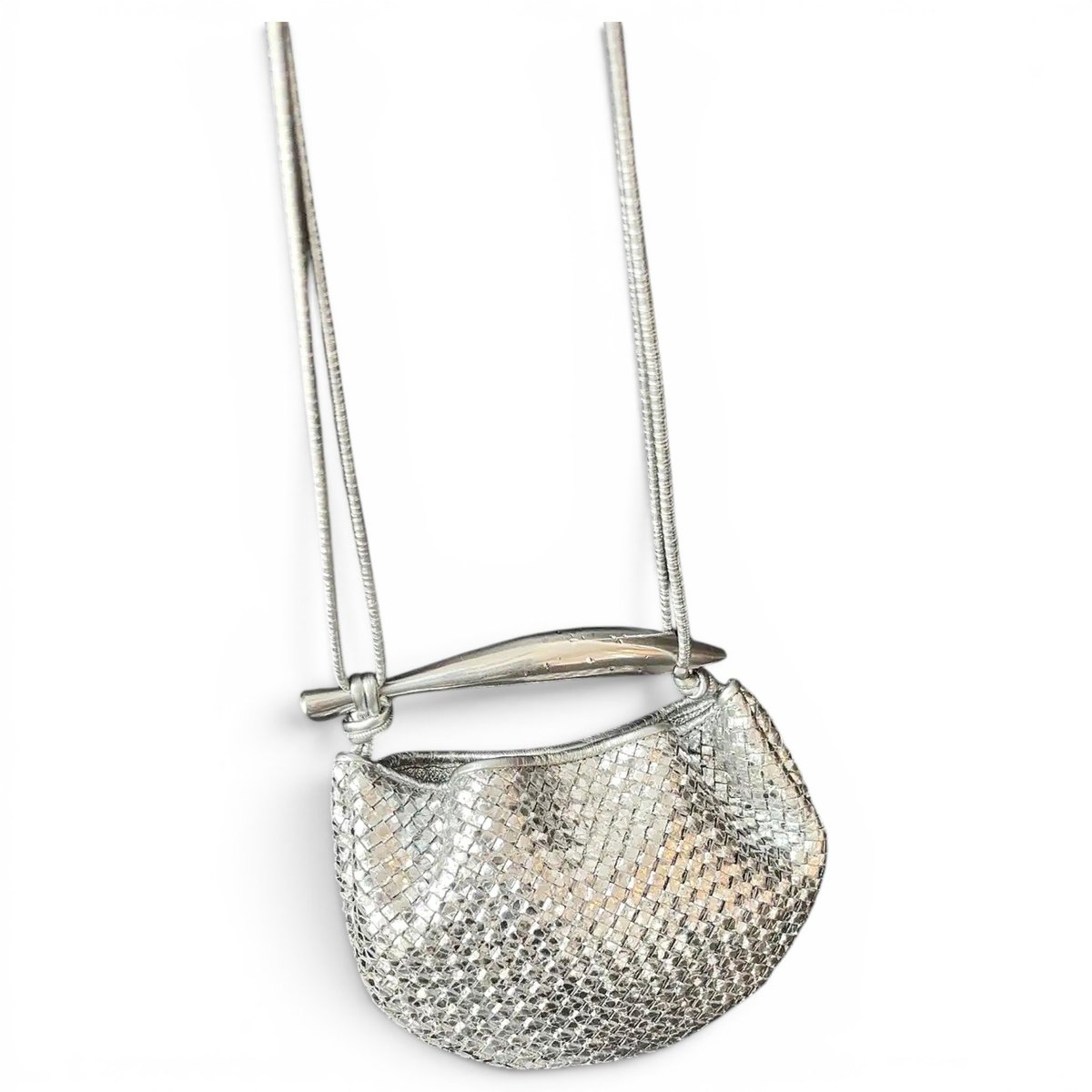 Sardine leather crossbody bag