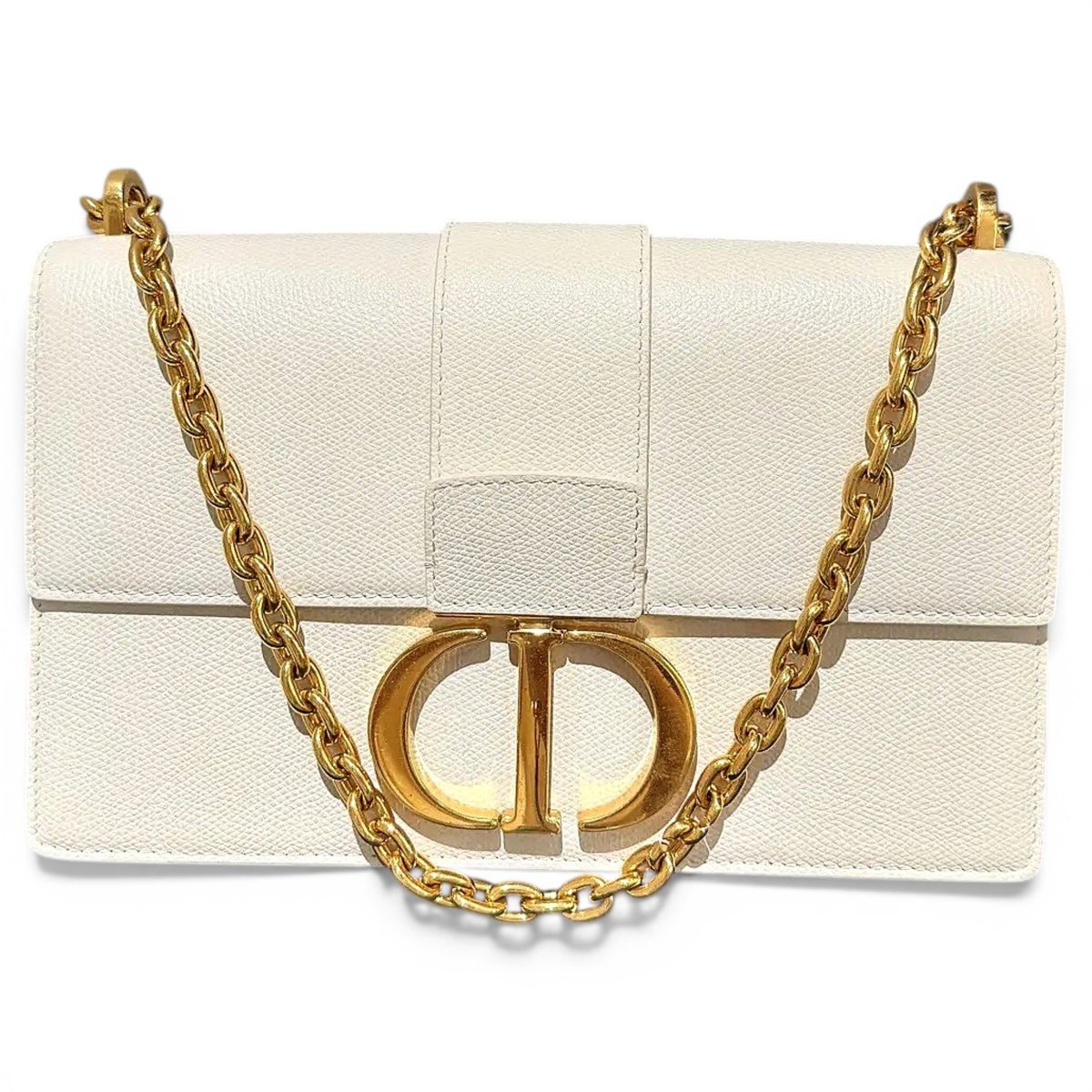 30 Montaigne Chain leather crossbody bag