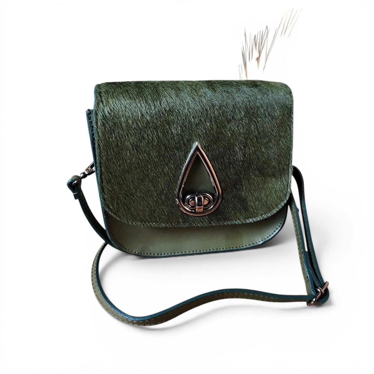 Leather crossbody bag