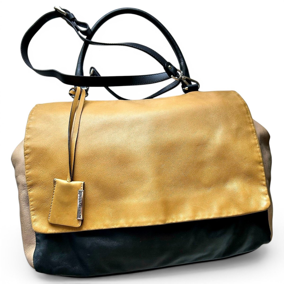 Leather handbag