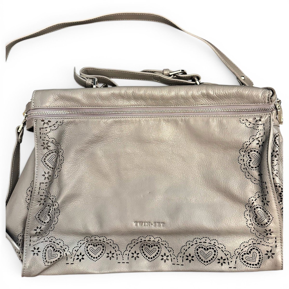 Leather crossbody bag
