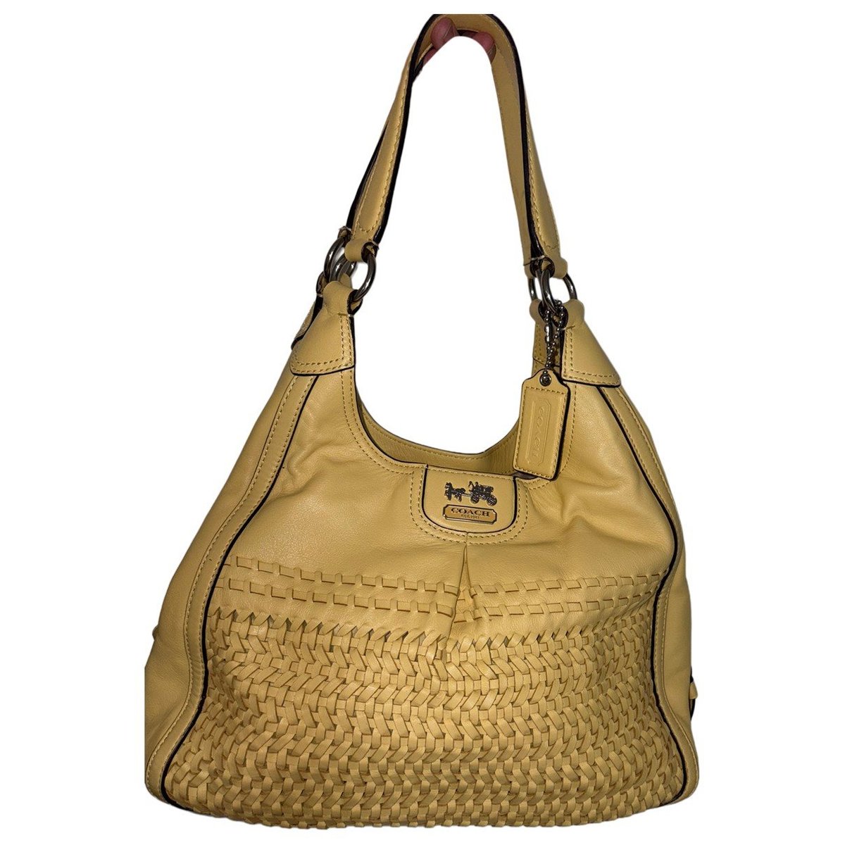 Madison leather handbag