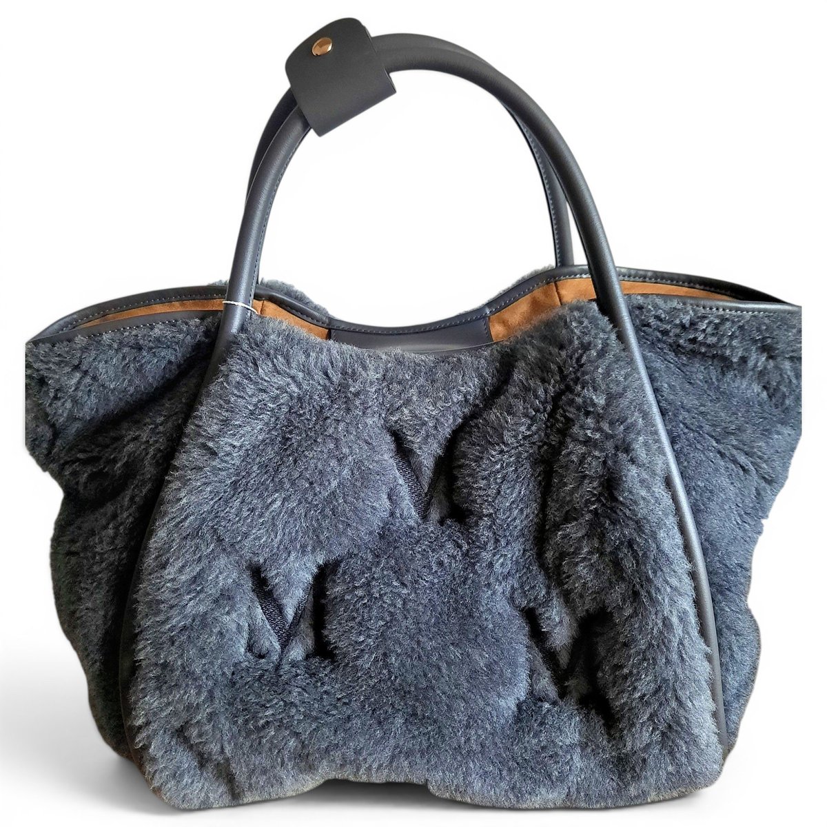 Marine wool handbag