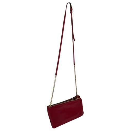 Addict leather clutch bag