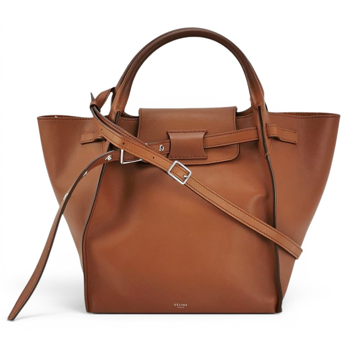 Big Bag leather handbag