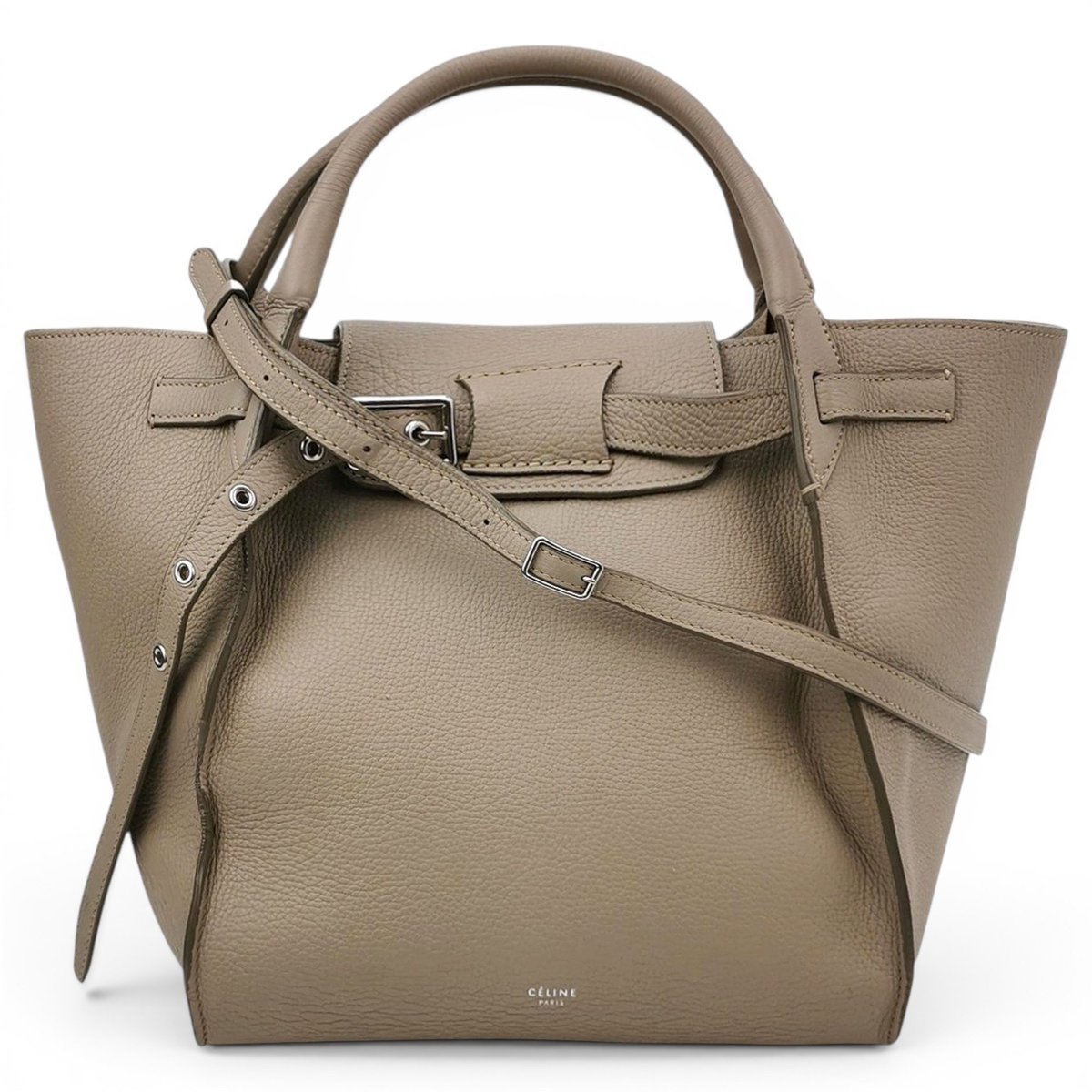 Big Bag leather handbag