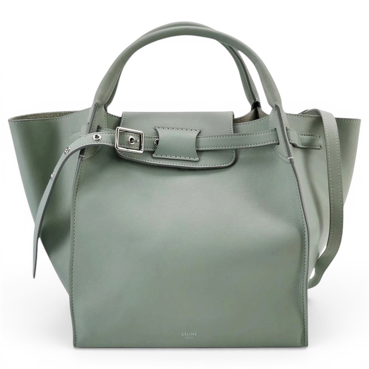 Big Bag leather handbag