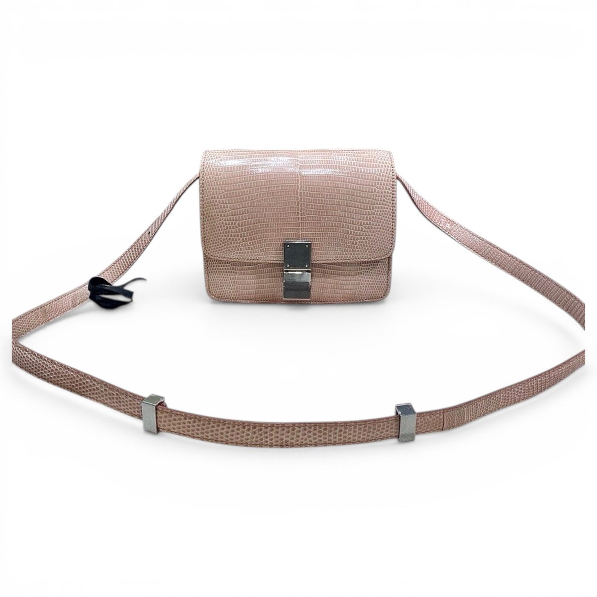 Classic lizard handbag