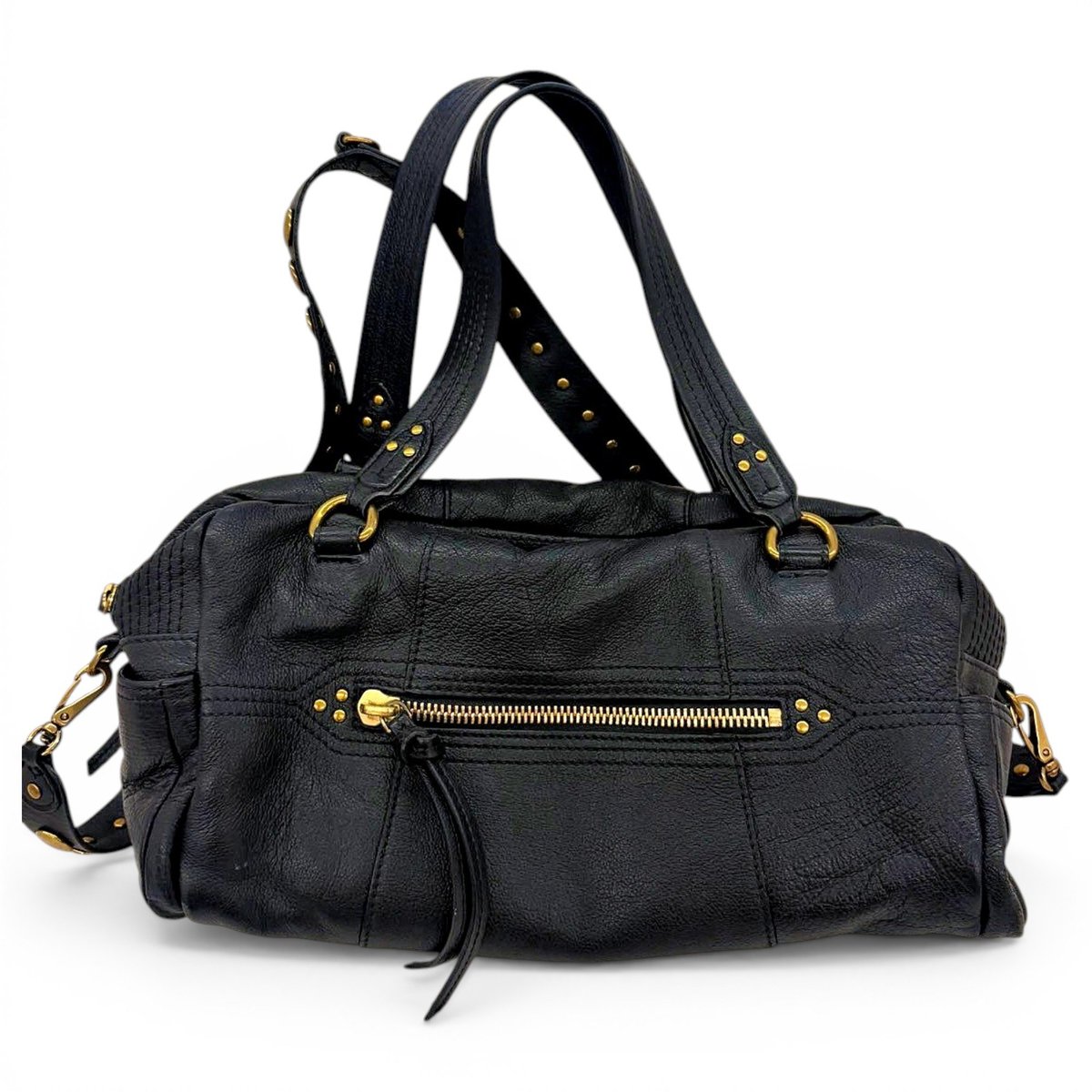 Leather crossbody bag