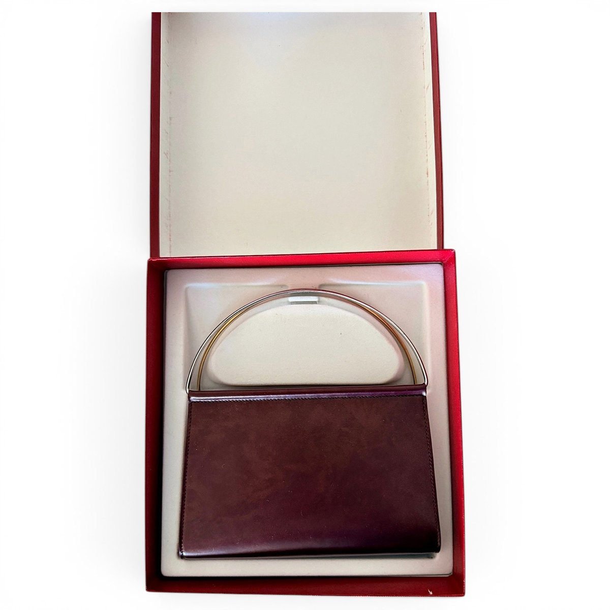 Trinity leather clutch bag