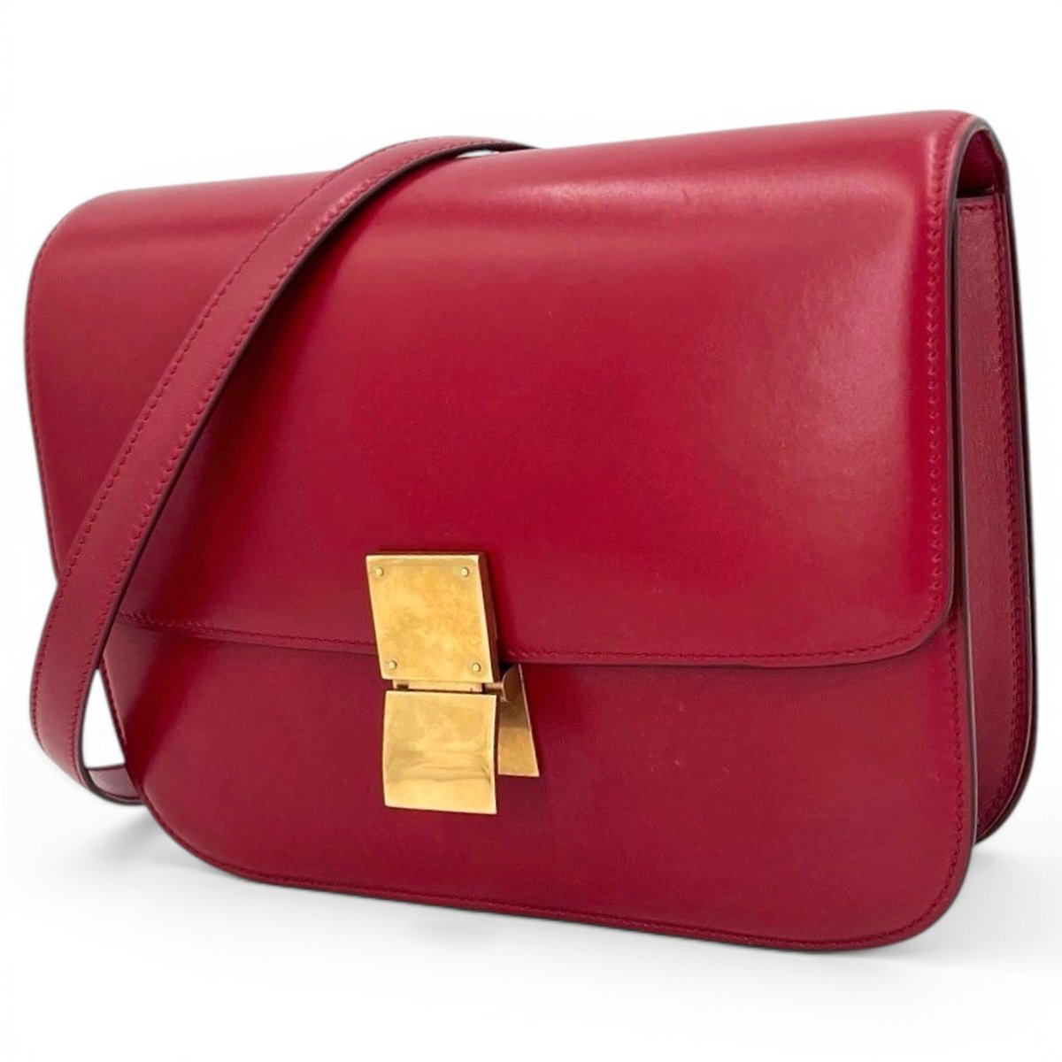 Classic leather handbag