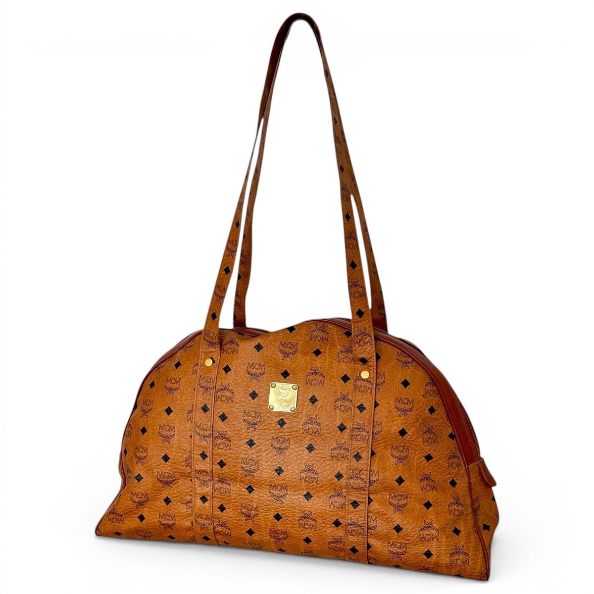 Leather travel bag