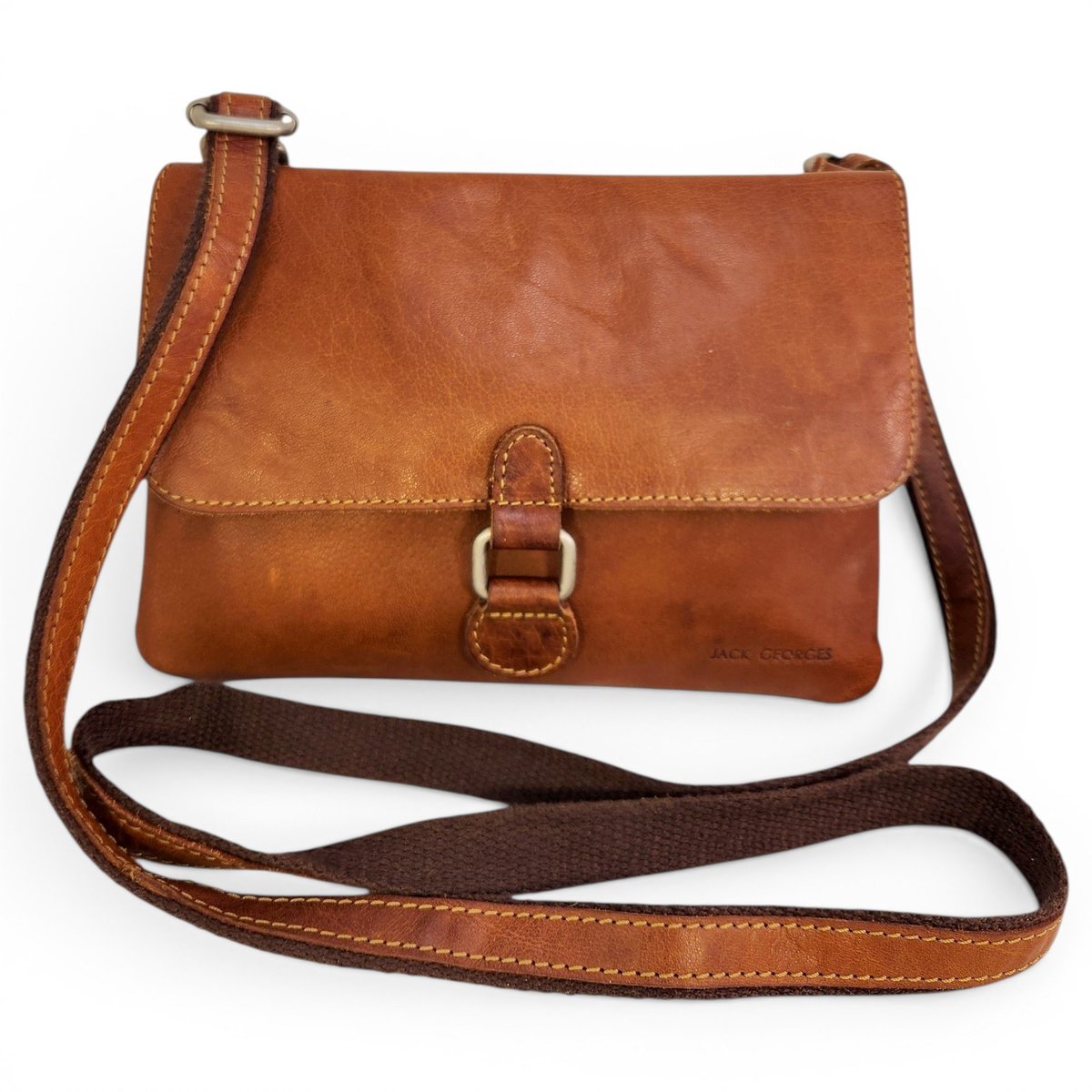 Leather crossbody bag