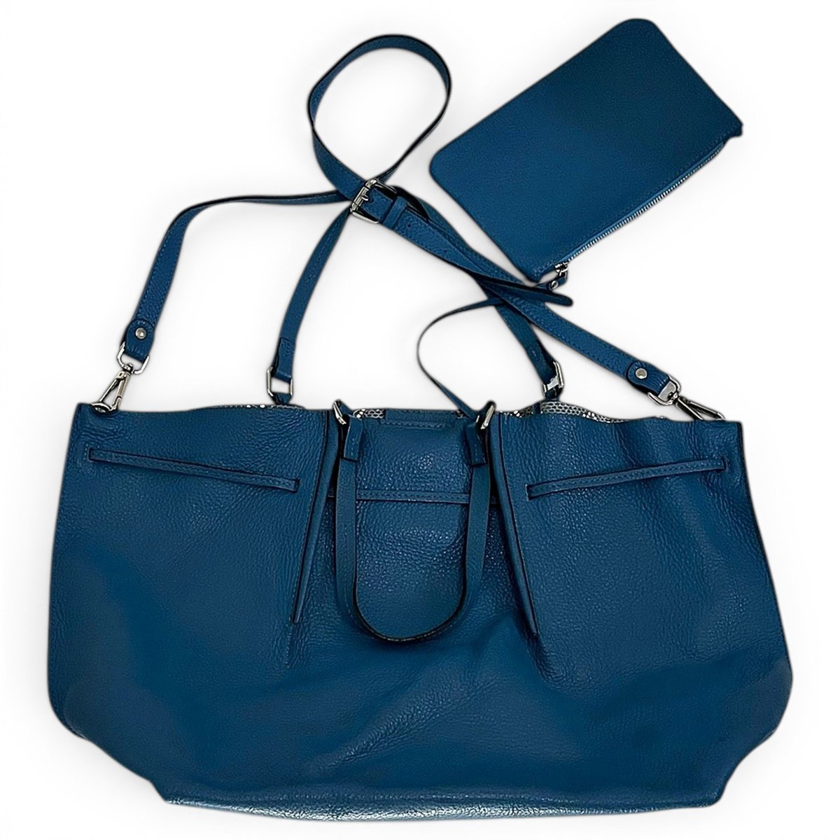Leather tote