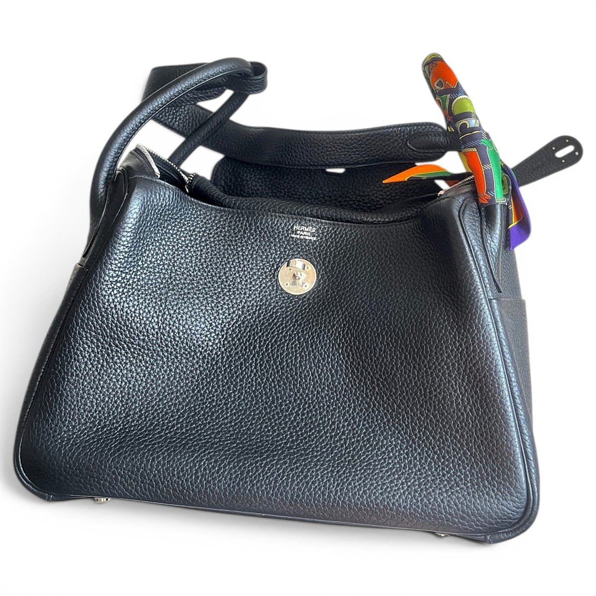 Lindy leather handbag