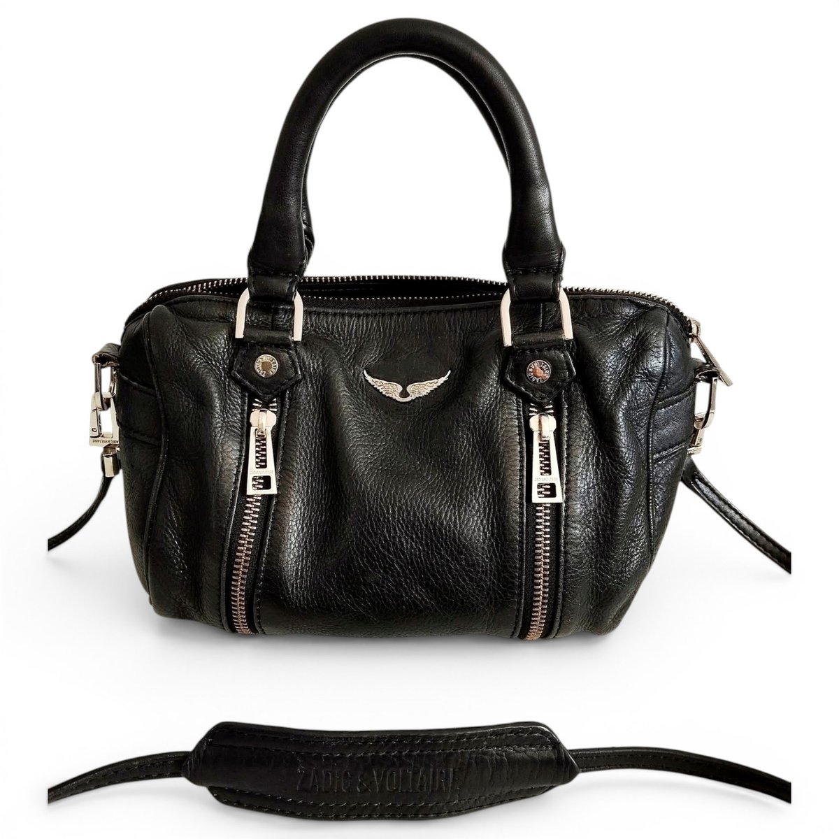 Sunny leather crossbody bag