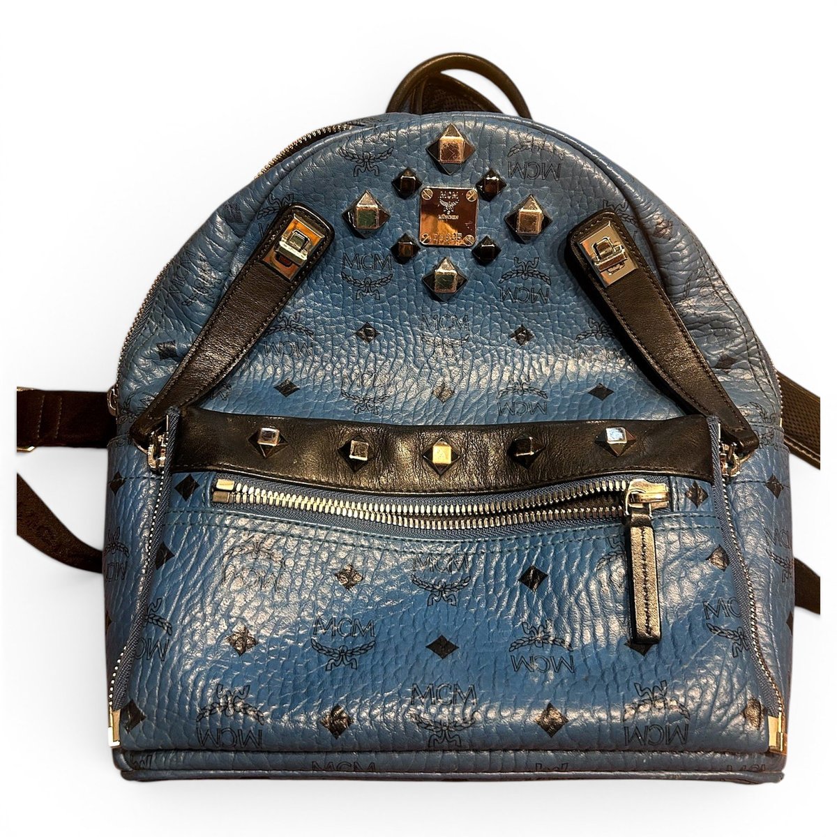 Stark leather backpack