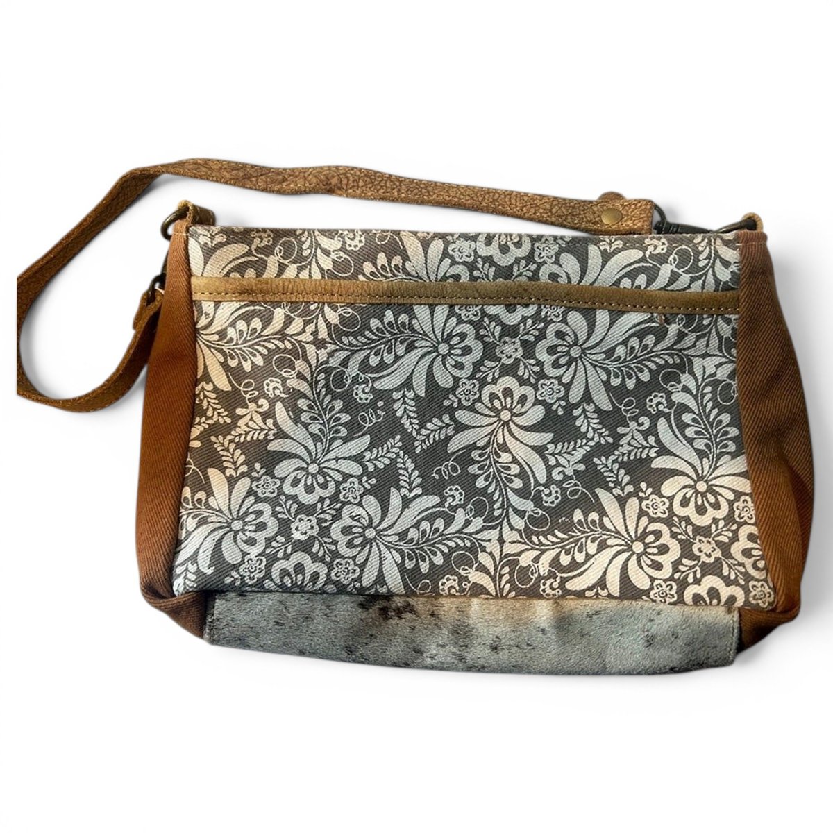 Leather crossbody bag
