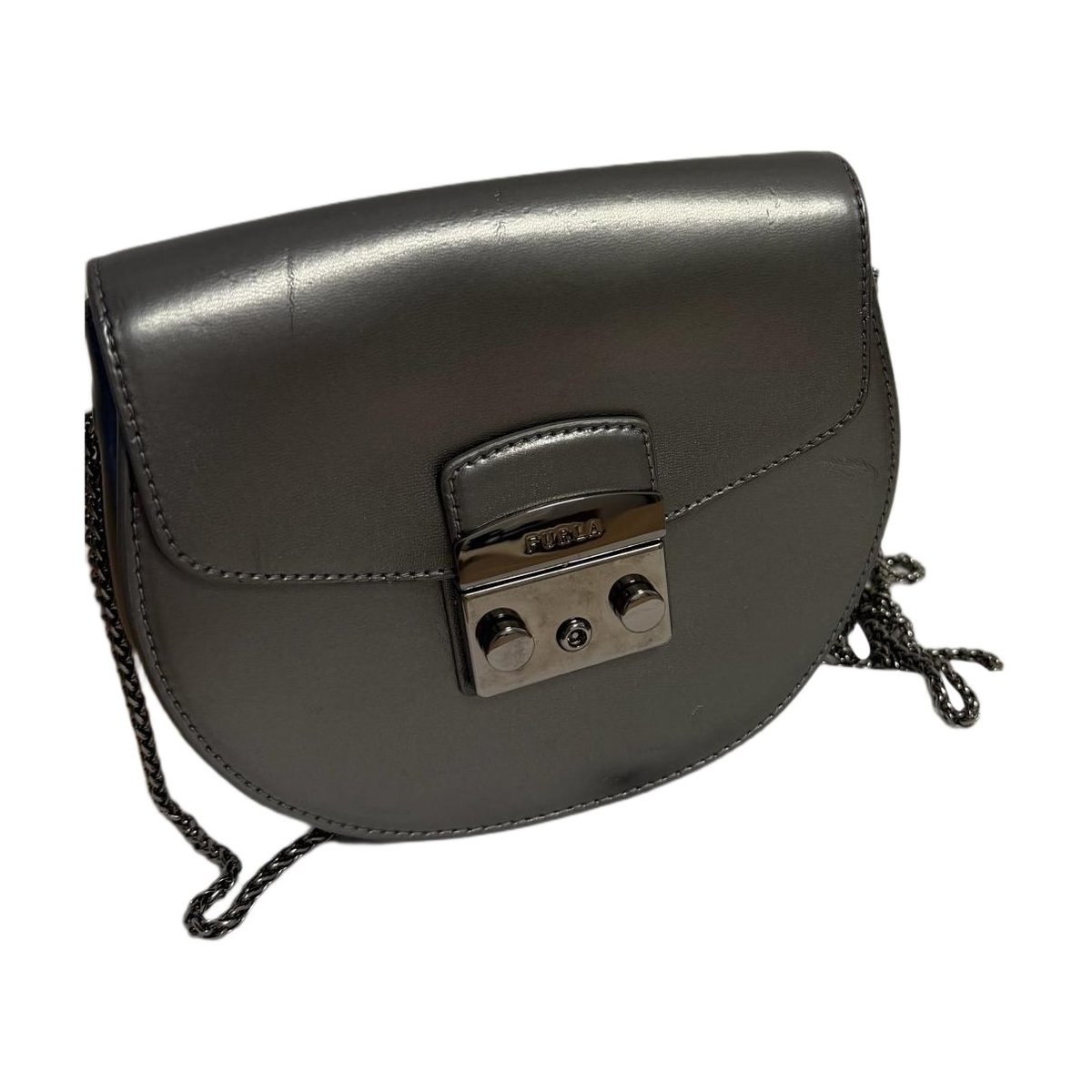 Metropolis leather crossbody bag